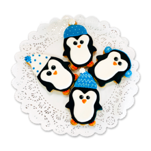 Jan 20, 6:30-8:30 pm, $45: Cute Little Penguins Cookie Class