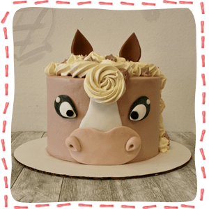 Caking with Danielle- Jr Cake Decorating Horse Cake