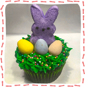 Easter Bunny & Eggs Cupcake Kit - DIY