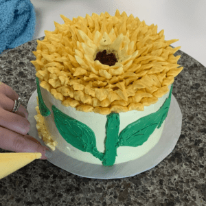 Sip & Decorate Sunflower Cake! - 6:30PM - 8:30PM