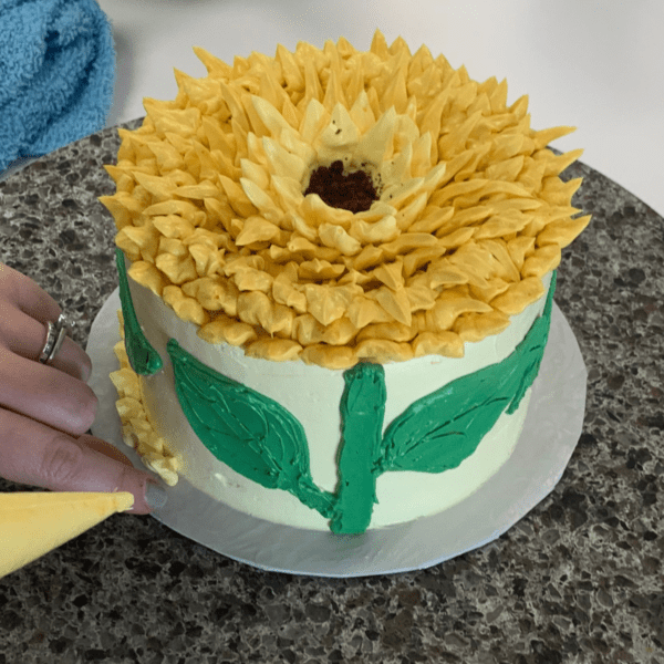 Sip & Decorate Sunflower Cake! - 6:30PM - 8:30PM