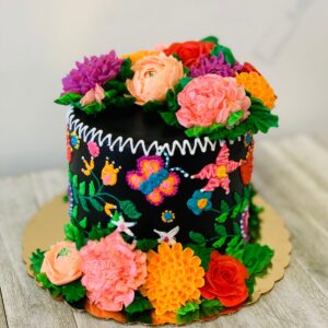 November 3 - Caking with Korean Buttercream Part 2 - Día de los muertos Cake - 6:00-8:30pm