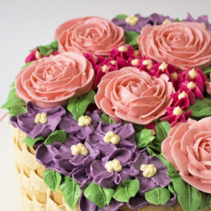 April 2 - Cake Project Class - Flowers Basket Cake - 2:00pm-4:00pm