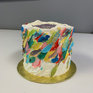Colored Rain Cake