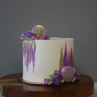 Painted Palette Cake