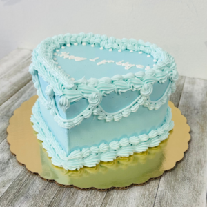 Heart Shaped Deco Cake - Cake Decorating Class - February 23 - 6:30PM-8:30PM