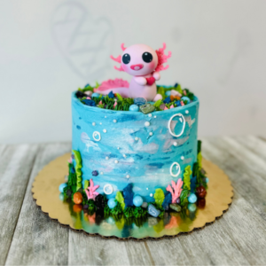 Axolotl Cake! - Cake Decorating Classes - June 15 - 2:00PM-4:30PM