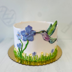 Canvas Project - It’s a hummingbird! - Cake Decorating Classes - September 25 - 6:30PM-8:30PM