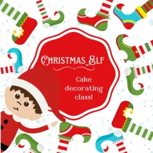 Christmas Elf Cake! Junior Class - Cake Decorating Classes - December 20 - 3:00PM-5:00PM
