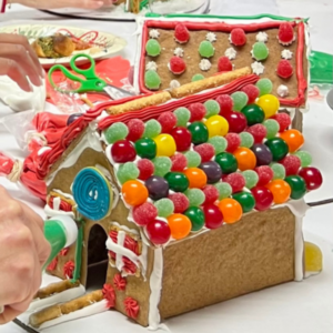 Photo of a Gingerbread House Kit