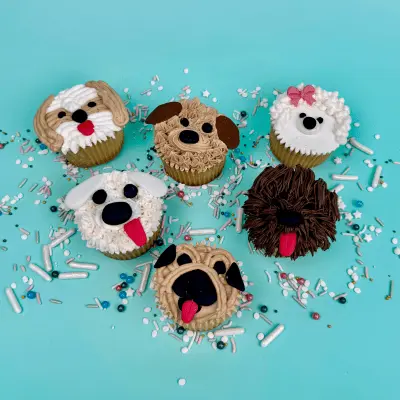 Paw-some pup cakes - Open Studio